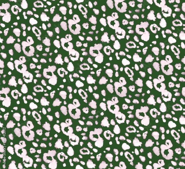 Obraz Seamless leopard pattern, animal print.