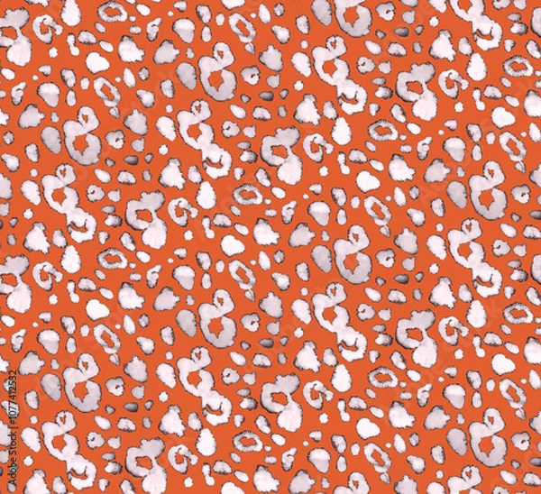 Obraz Seamless leopard pattern, animal print.