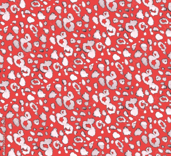 Obraz Seamless leopard pattern, animal print.