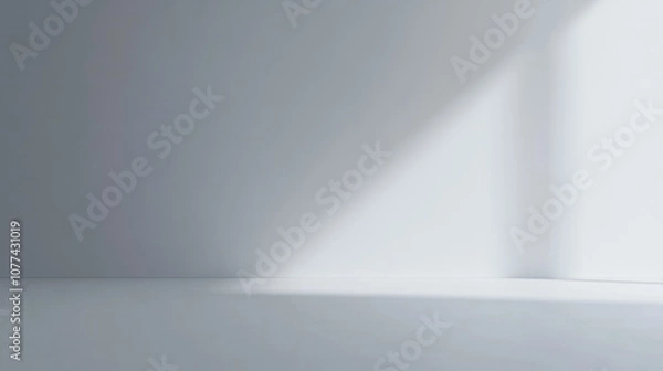 Obraz clean and simple solid light grey color background with no texture