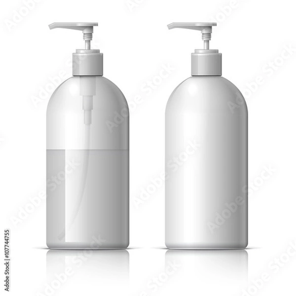 Obraz Realistic Dispenser for soap