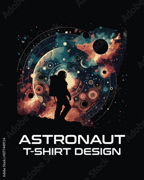 Obraz Astronaut Vector T Shirt Design