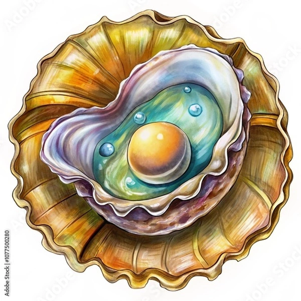 Fototapeta Oyster with Pearl