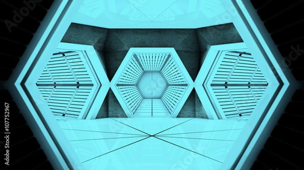 Obraz Futuristic solarium