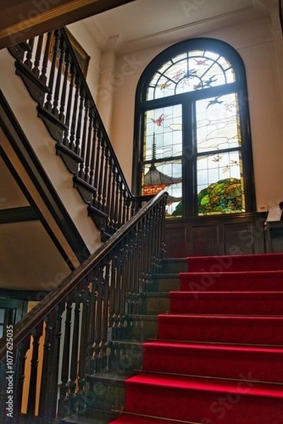Fototapeta 洋館の階段