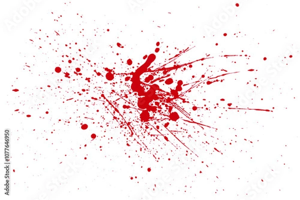 Obraz abstract blood splash