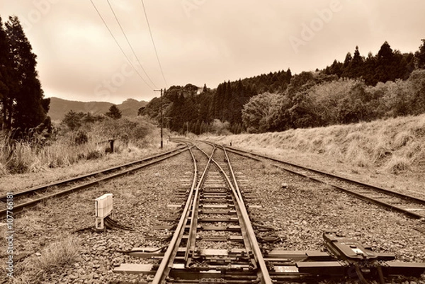 Obraz 鉄道分岐点