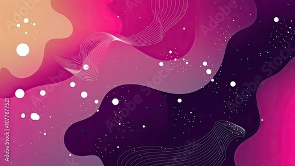 Fototapeta abstract background with a gradient of pink