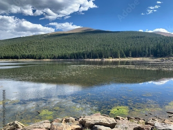 Obraz lake in the mountains