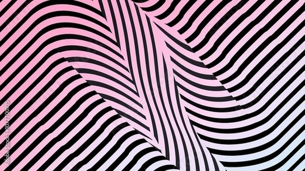 Fototapeta abstract background with pink blue and black