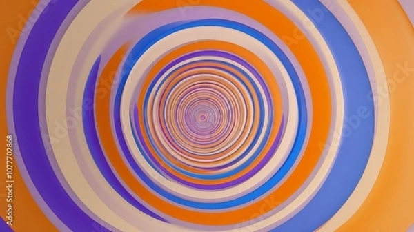 Fototapeta abstract background with circles