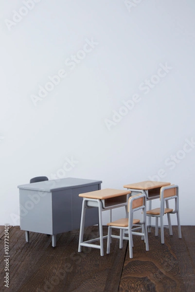 Fototapeta 学校生活＿放課後