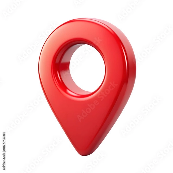 Fototapeta Location icon for composing maps and regions