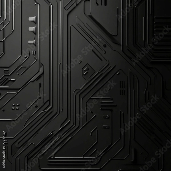 Obraz printed circuit board