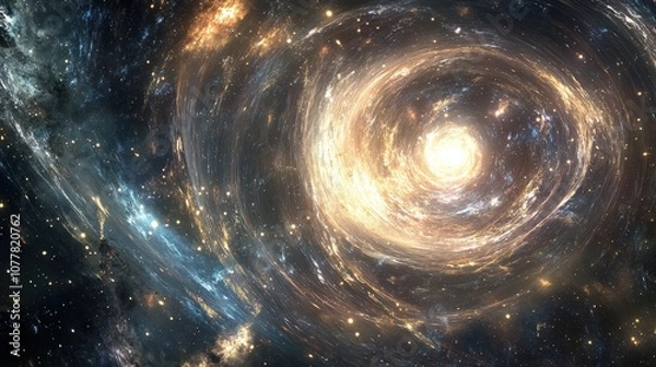 Fototapeta What is a quasar, and how does it relate to galaxies? Explore the nature of quasars, the most energetic objects in the universe, and how they are connected to the centers of galaxies