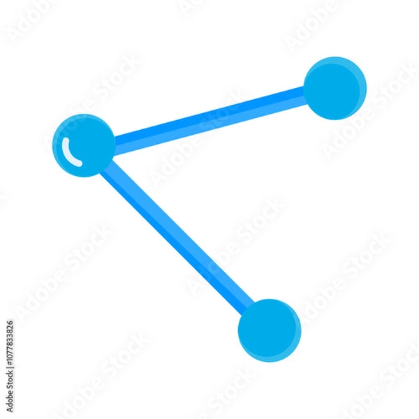 Fototapeta Sharing Vector Icon