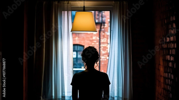 Fototapeta Sleepless Nights Understanding the Impact on Mental Health and Well-Being