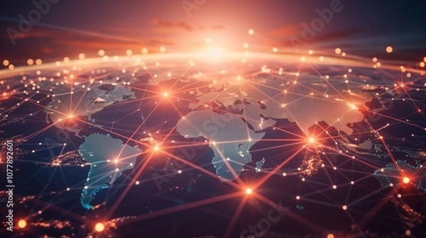 Fototapeta 5Ginternettechnology,redwavestechnology,buildingtechnology,digitaltechnology,bluewavestechnology,