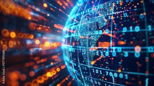 Fototapeta 5Ginternettechnology,redwavestechnology,buildingtechnology,digitaltechnology,bluewavestechnology,