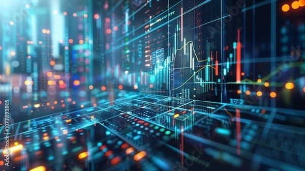 Fototapeta 5Ginternettechnology,redwavestechnology,buildingtechnology,digitaltechnology,bluewavestechnology,