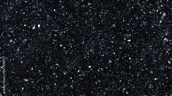 Obraz Abstract Black Background with White Specks