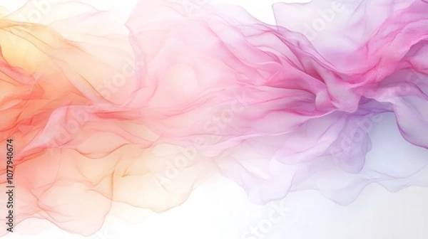 Fototapeta Abstract smoke background, colorful, dynamic smoke patterns and swirls in vivid colors, ideal for modern creative design projects