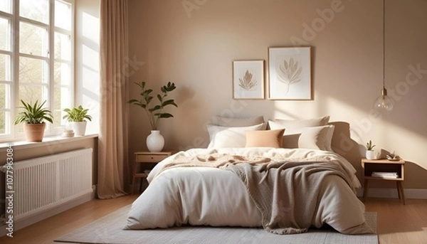Obraz Beautiful bedroom design 