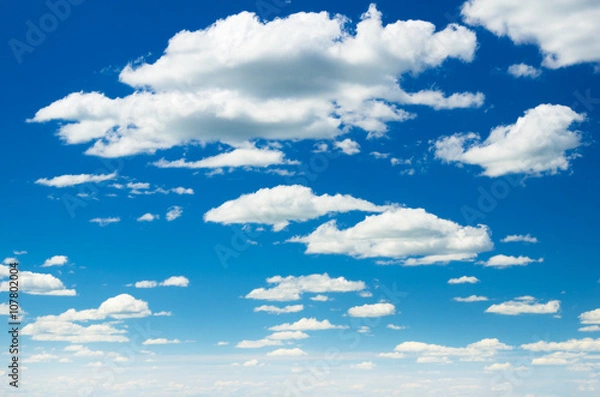 Obraz clouds in the blue sky