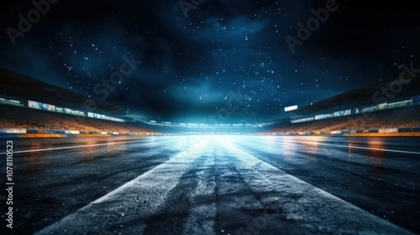 Obraz Night Race Track