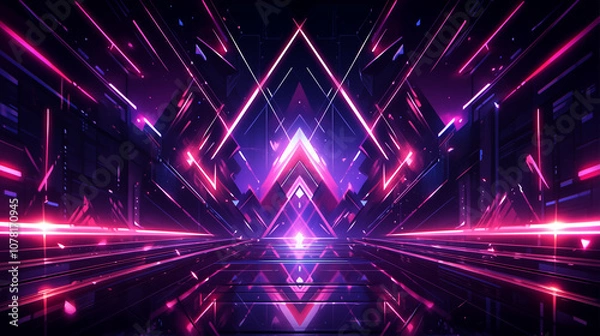 Fototapeta abstract light background, Generative AI