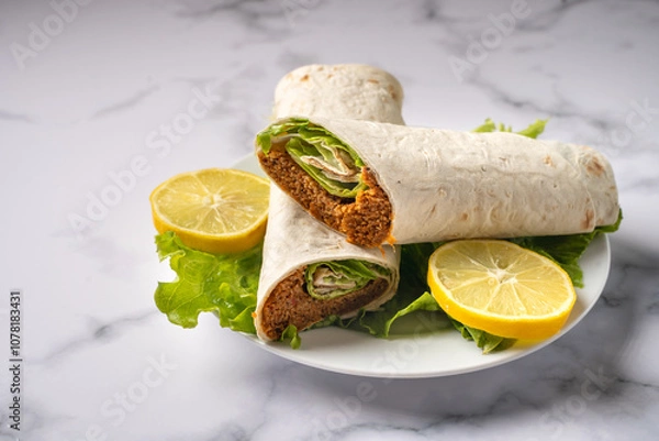 Obraz Turkish style lentil meatballs (raw meatballs) are a local delicacy.