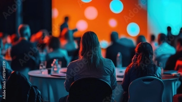 Obraz Professional gathering in a modern conference room