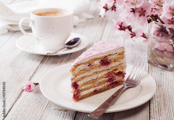 Obraz Pink cake