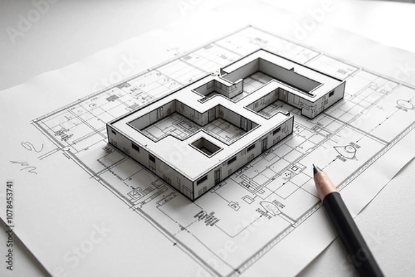 Obraz Architectural Diagram