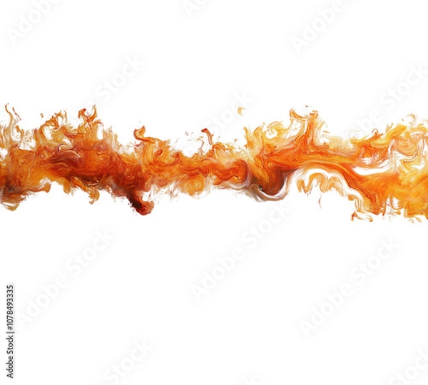 Fototapeta fire and flames