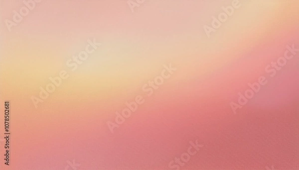 Fototapeta pink beige grainy gradient subtle pastel colors blurred background noise texture copy space