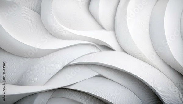 Obraz white abstract modern background design