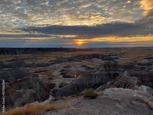 Fototapeta バッドランズ国立公園