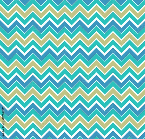 Fototapeta Tile chevron seamless pattern background