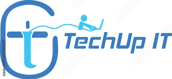 Fototapeta Tech up IT2