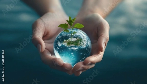 Obraz Promoting sustainable water purification for a healthier environment through innovative practices