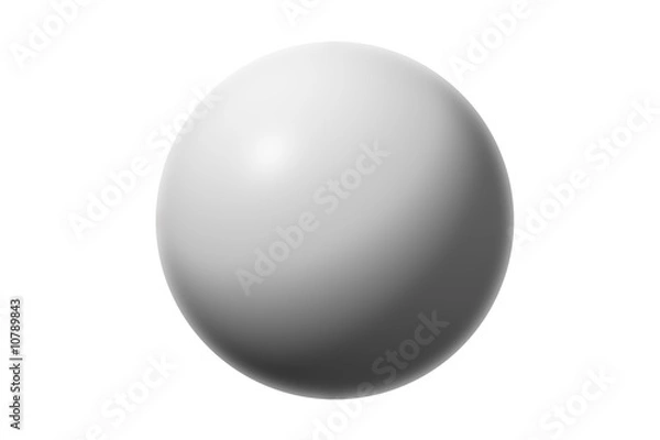 Obraz Biała piłka