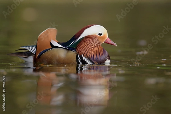 Fototapeta Mandarin Duck, Duck
