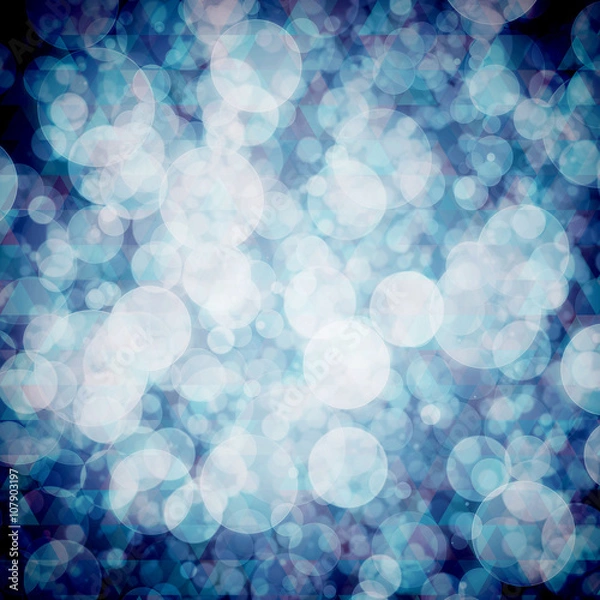 Fototapeta Festive background. Elegant abstract background with bokeh defoc