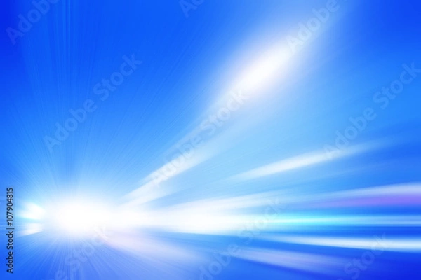 Fototapeta Abstract image of speed motion.