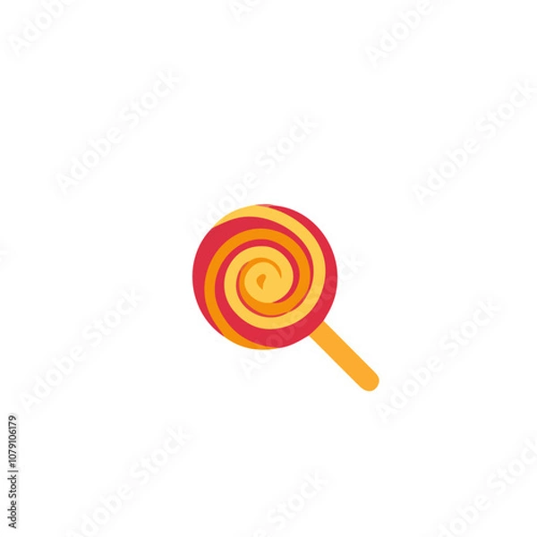 Obraz lollipop isolated on white background