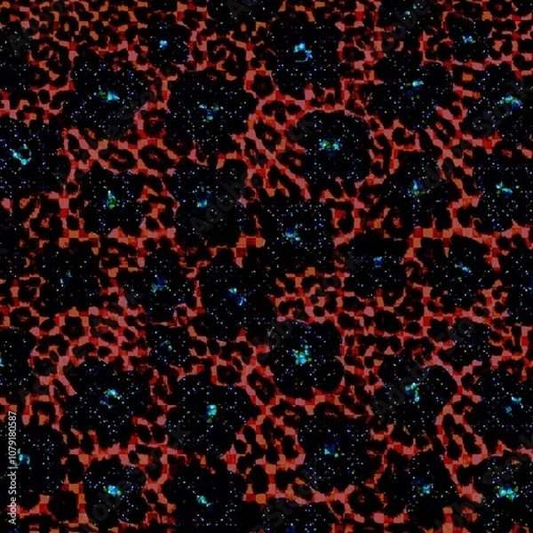 Fototapeta red background