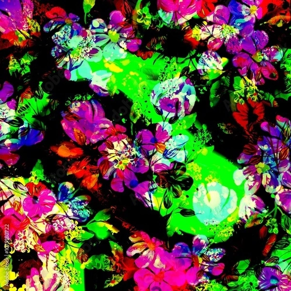 Fototapeta Flower design