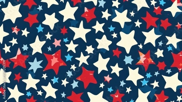 Obraz Presidents Day pattern