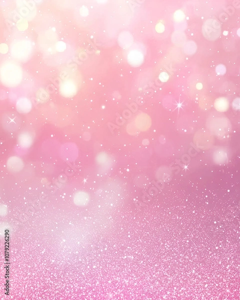 Obraz Sparkling Pink Glitter Dream